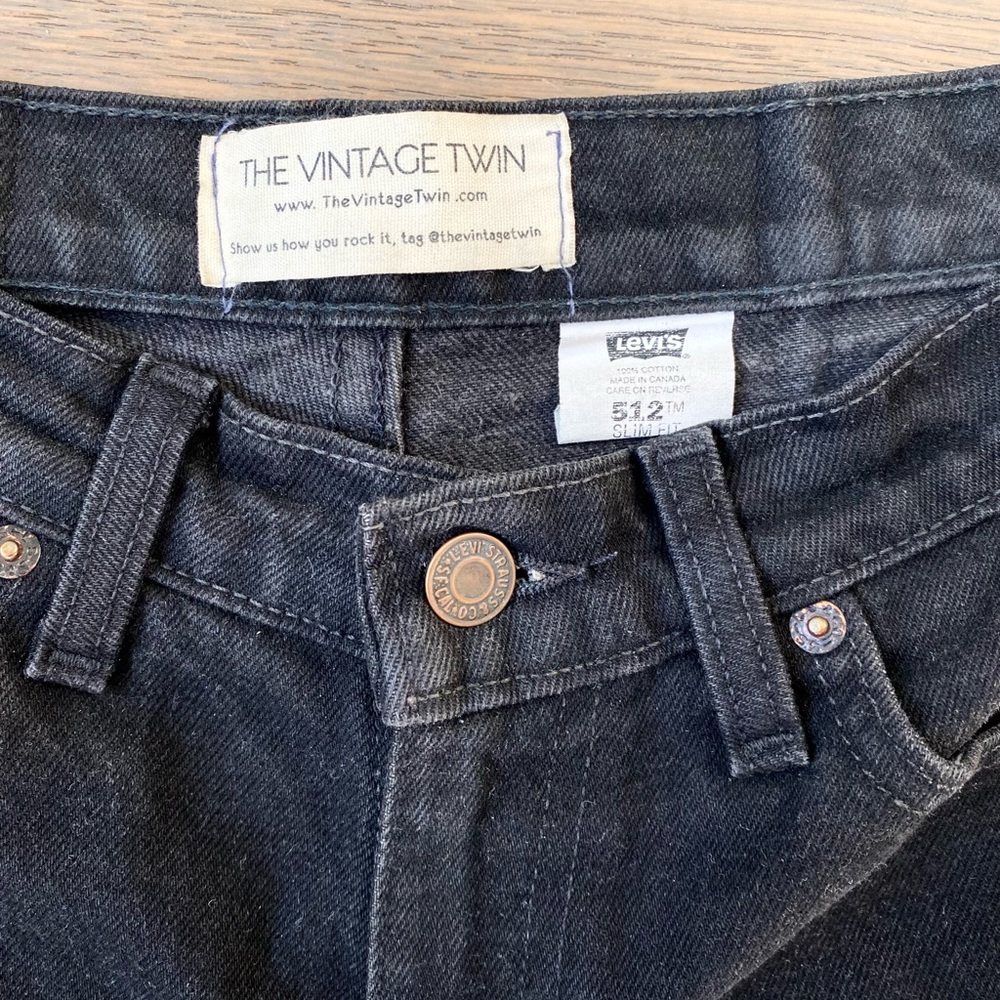black vintage levi’s 🖤